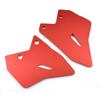 LEDISHUN Parts Aluminum Heel Plate Guards for Kawasaki Ninja 650 NINJA650 Z650 (1 Pair) 2017-2025 (Red)