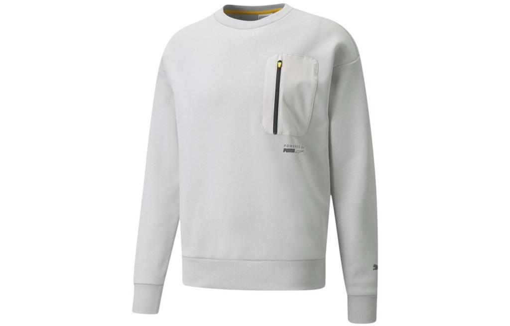 Puma Толстовка мужская светло-серая 534404-09