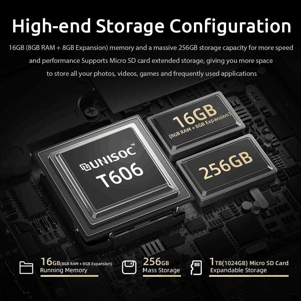 BMAX MaxPad I11 Plus 16 ГБ(8 ГБ ОЗУ + расширение 8 ГБ) 256 ГБ ПЗУ, 10,4-дюймовый восьмиядерный процессор T606, Android 13, двойной Wi-Fi, 4G Lte, SIM-карта для планшета