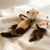 Kids Plush Otter Doll With Pp Cotton Filling Suitable For Gifts And Playtime