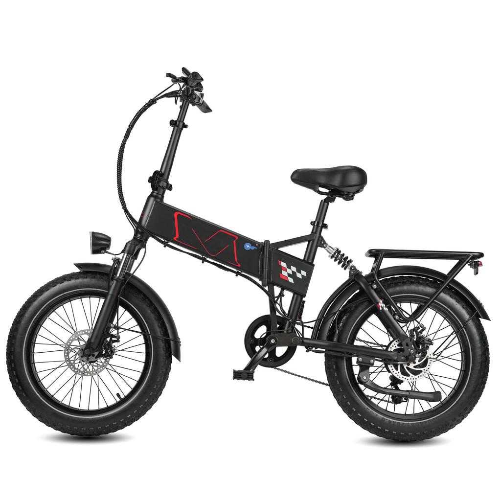 Maxturn POLARIS Electric Bike For Adult 500W Motor 48V 13Ah Battery 20 inch All-Terrain Tires Electric Bicycle