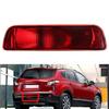 Fog Light Plastic Rear Bumper Signal Lights Red Lens