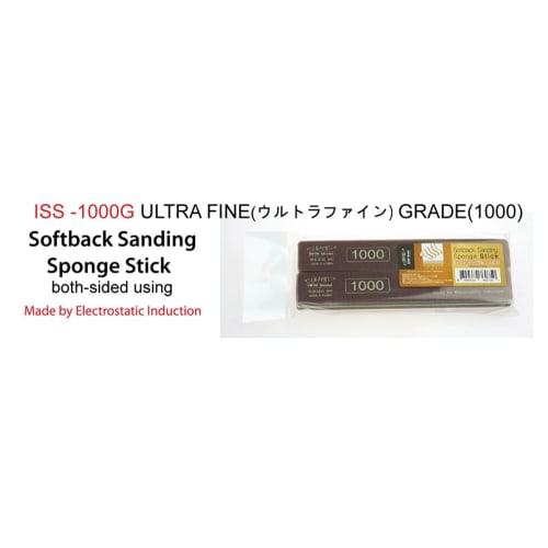 Infini Model ISS1000G Sponge Sandstick, Double-Sided, 2-Pack, Hobby Tool