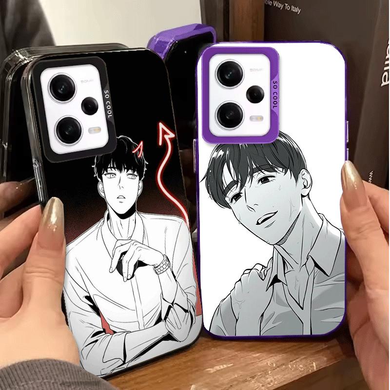 B-J A-Alex Аниме Мягкий Чехол для Телефона для Xiaomi Redmi Note 13 14 15 Pro Plus 12S 12 11S 11 11T 10S 10 Ударопрочный Задний Корпус