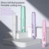 Mini Dual Purpose Curling Iron 2-In-1 Curling Wand Flat Iron Hair Straightener Curler Fast Heating Portable Travel Women Short Long Hair Styling Tools