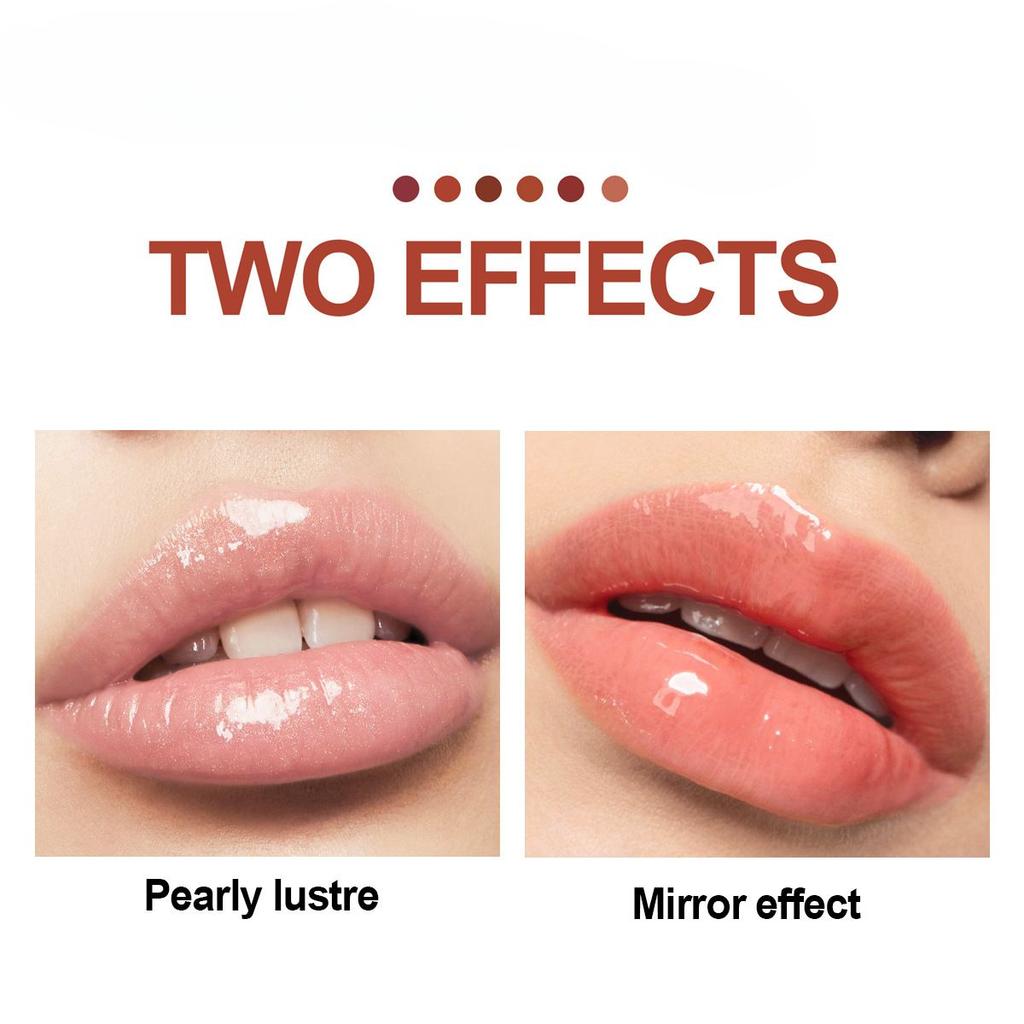 Mirror Water Gloss Liquid Lacquer Glass 12 Colors Moisturizing Pearlescent Lip Gloss Lip Gloss Lip Glaze