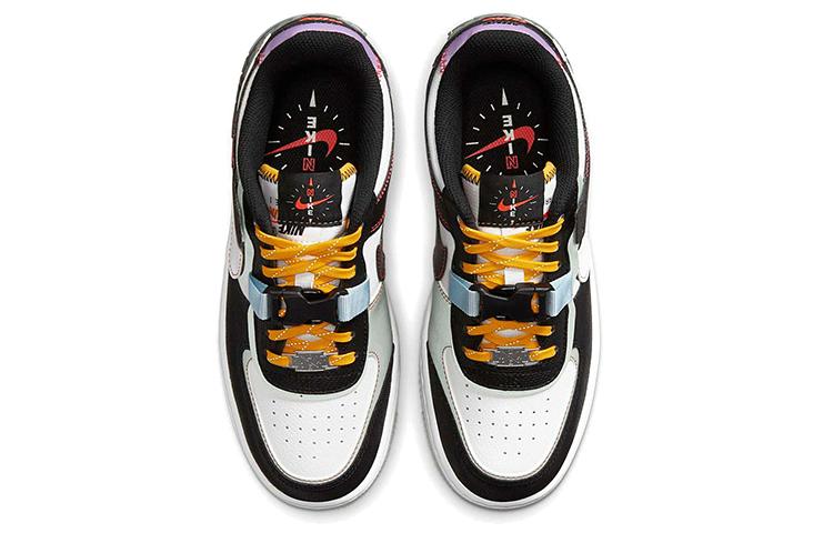 Women's Sneakers Nike Air Force 1 Low Shadow Spiral Sage (Women's) Black/White/Spiral Sage