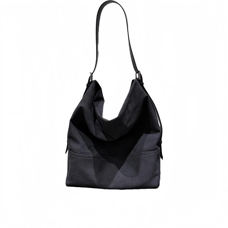 Large-capacity Laid-back Single-shoulder Crossbody Commuter Bag Casual Large Bag