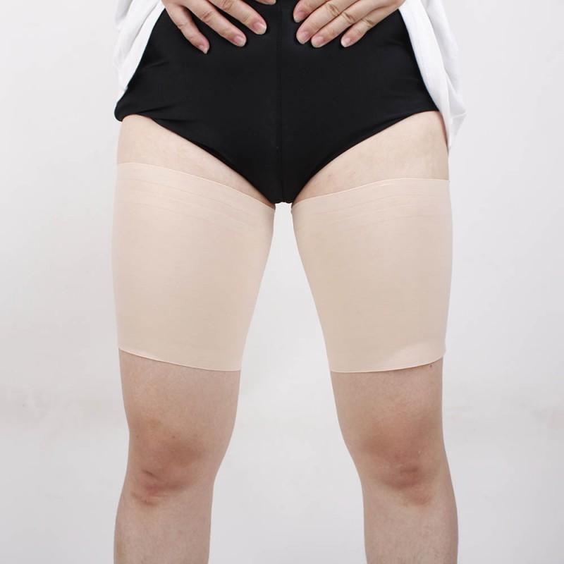 Унисекс пара анти-натирающие бедренные резинки эластичные нескользящие силиконовые сексуальные подвязки для бедер S до 4XL