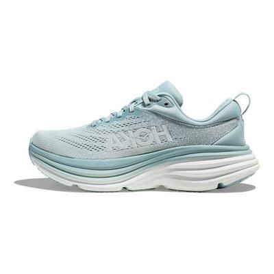 HOKA Bondi 8 Blue Ice Flow Женские Кроссовки Облачно-голубые 1127952-CBIF
