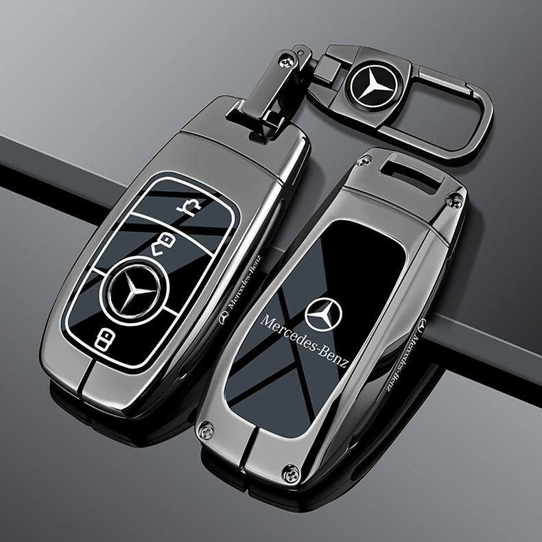 CRH1 Zinc Alloy Car Key Case Cover Protector Shell For Mercedes Benz A C E G Class GLC CLE CLA GLB GLS W177 W205 W213 W222 X167 AMG