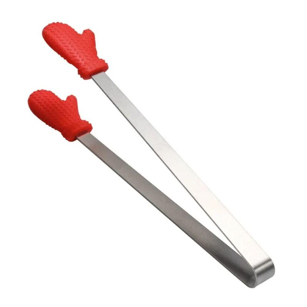 Hand-shaped Food Clips Non-slip Tweezers New Ice Cube Clip