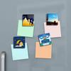 Middle Eastern Ethnic Style Acrylic Refrigerator Magnet - Festival Home Decor Sticker