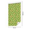 Kiwi Lime, Yellow and Gold Wallpaper for Living Room and Bedroom 50x1000