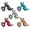 Metal Motorcycle Phone Holder Aluminum Alloy Anti-slip Mike Bicycle Moto Bracket GPS Clip Universal Phone Stand For Cell Phone