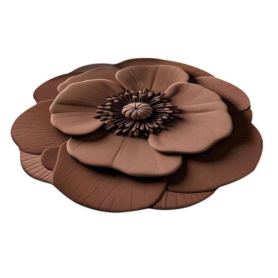 3D Цветочный коврик для пола Абсорбирующий коврик для ванной Реалистичный цветочный ковер с нескользящей основой для ванной комнаты, гостиной, спальни, прихожей