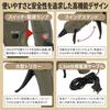 Nesect Heavy-Duty Glue Gun Set, AC100V/50W, Dedicated Storage Case, 30 White & Black Glue Sticks, DIY Product Designed in Japan (Olive Green)