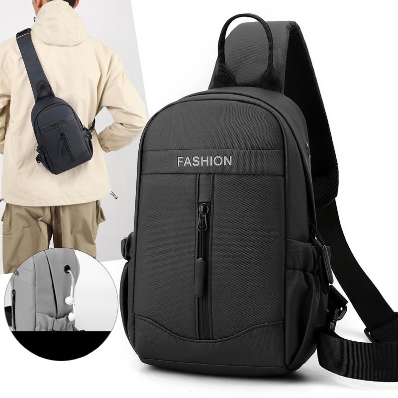 Мужская сумка-слинг CrossBody через плечо нагрудная сумка дорожная водонепроницаемая нейлоновая мужская многоцелевая сумка-мессенджер