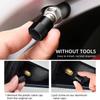 VW Hub Caps Tire Valve Stem Cap+Keychain Set Dustproof And Practical For Volkswagen GOLF Polo Tiguan VW GTI PASSAT