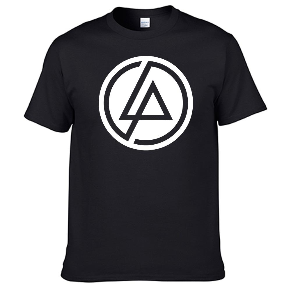 2026 Горячий Новый Графический Футболка с Принтом Группы Linkin Park Мужская Футболка с Коротким Рукавом Высокое Качество Женская Одежда Уличный Стиль Повседневная Свободная Футболка Топ