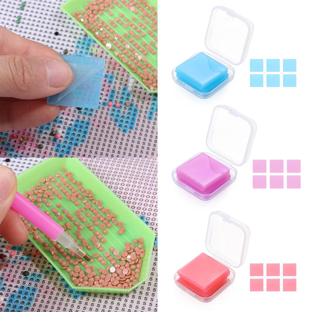 Drill Pen Cross Stitch Drilling Mud Diamond Painting Glue Storage Box Diamond Painting Glue Clay