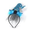 Halloween Witch Hat Headband Festival Headpiece Cosplay Witch Hat Headband for Halloween Cosplay Party Favors