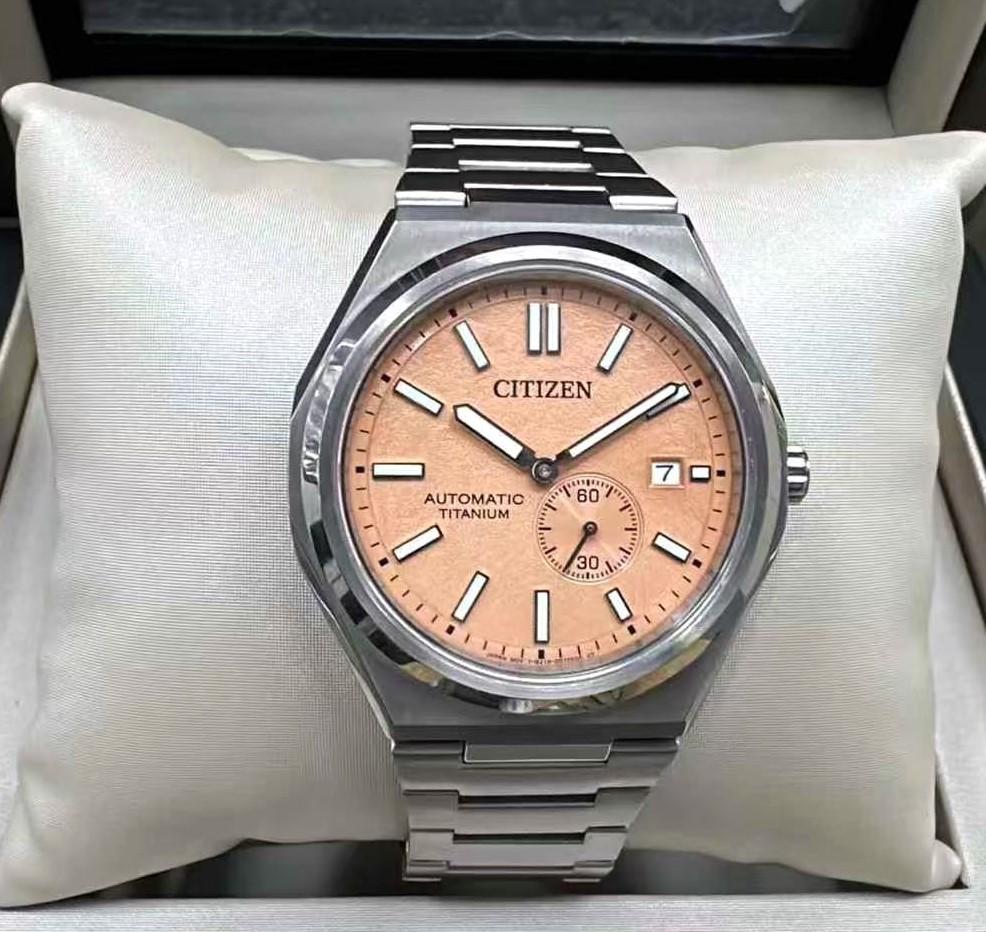Citizen Zenshin NJ0180-80Z Mechanical Super Titanium 40hours Power Reserve Men’s Watch