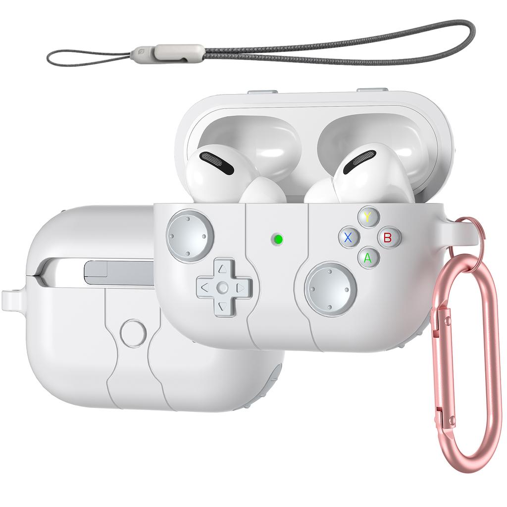 Для Airpods Pro 3/Pro 2/4 Чехол-накладка Дизайн игровой консоли Чехол для AirPod 4 Силиконовый защитный чехол для Apple AirPods Pro 3/Pro 2