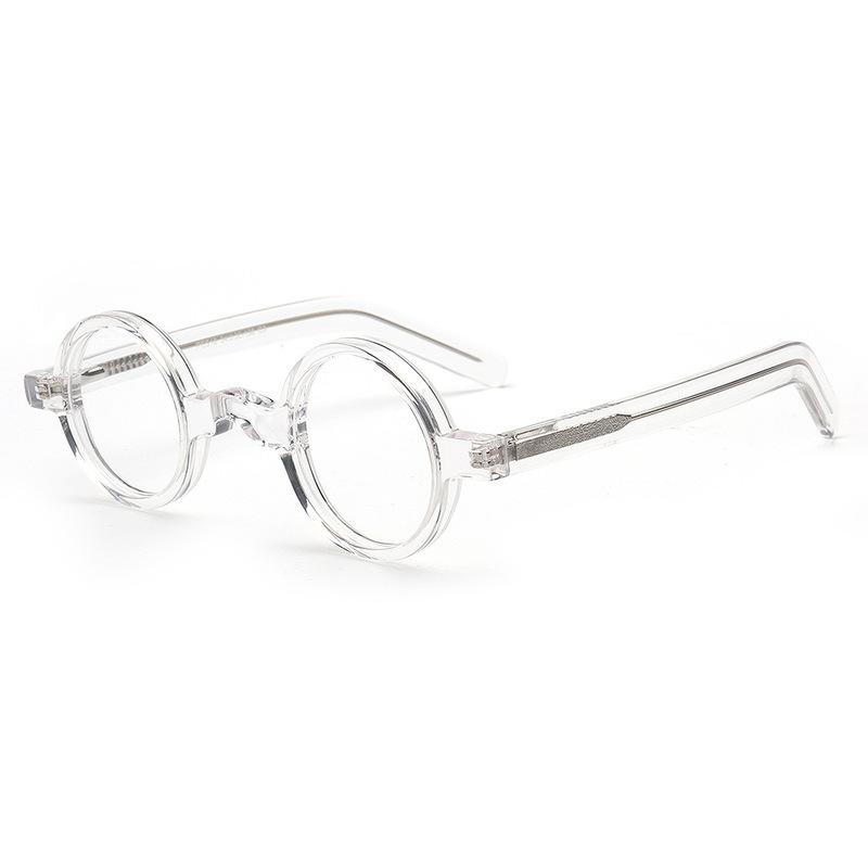 High Quality Acetate Glasses Vintage Round Men Optical Prescription Eyeglasses Frame Women Japanese Luxury Brand Eyewear PES18