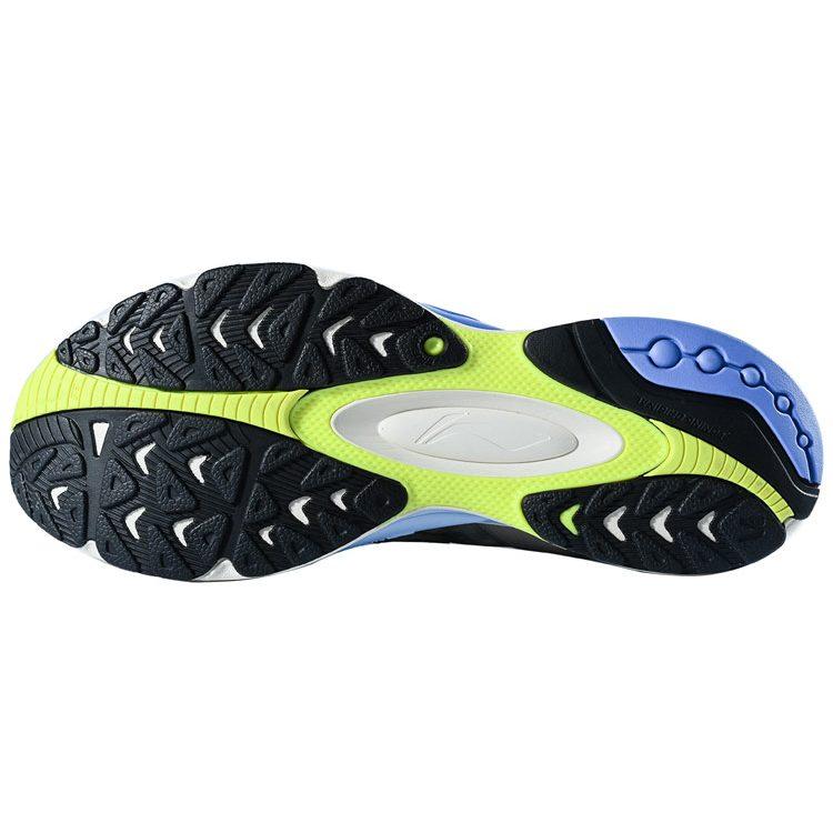 Мужские беговые кроссовки Li Ning V8 Low top Серый Синий ARHP093-8