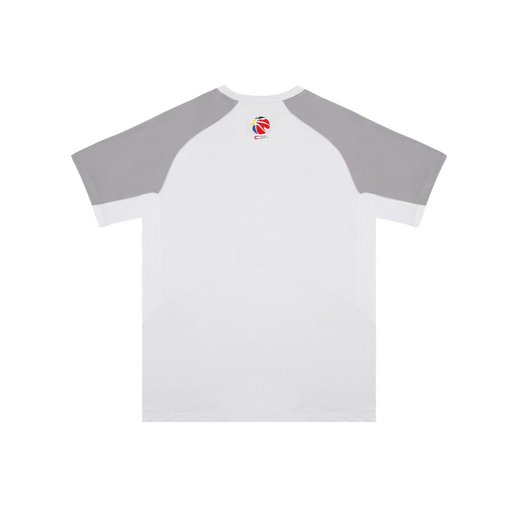 Men's T-Shirt Li-Ning Li Ning T Shirt Unisex Light Gray