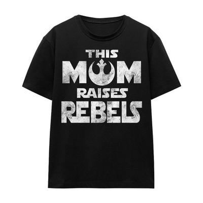 STAR WARS Унисекс Взрослая Футболка Мама Воспитывает Бунтарей День Матери