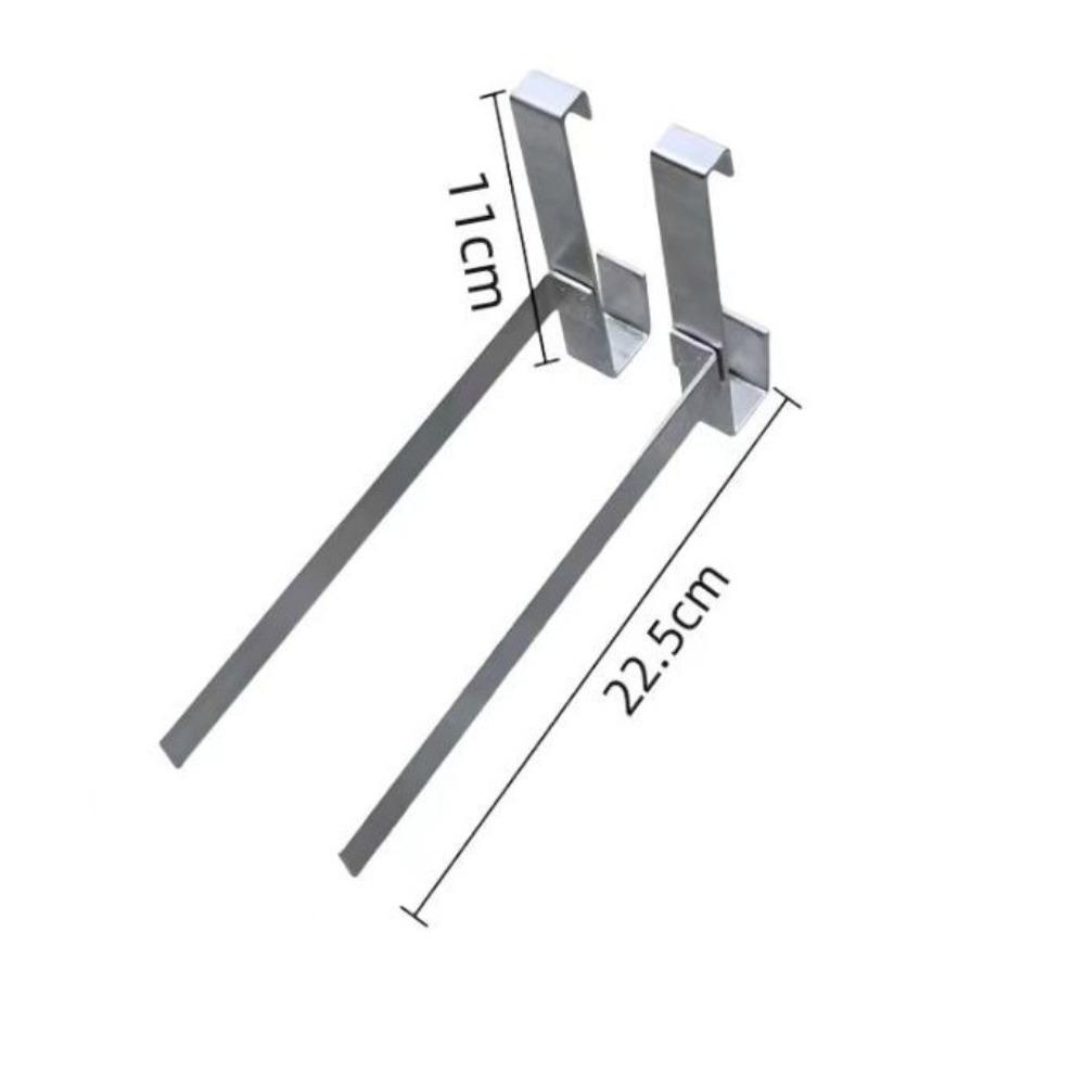 2 шт./набор Подставка-держатель для пчеловодной рамки из нержавеющей стали Многофункциональная Ржавчиностойкая Полка для хранения пчелиного улья Стабильный инструмент для пчелиного улья