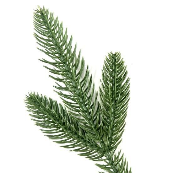 24 шт. искусственные рождественские ветки сосновой иглы, яркие цвета, реалистичные, не требующие полива, искусственные растения