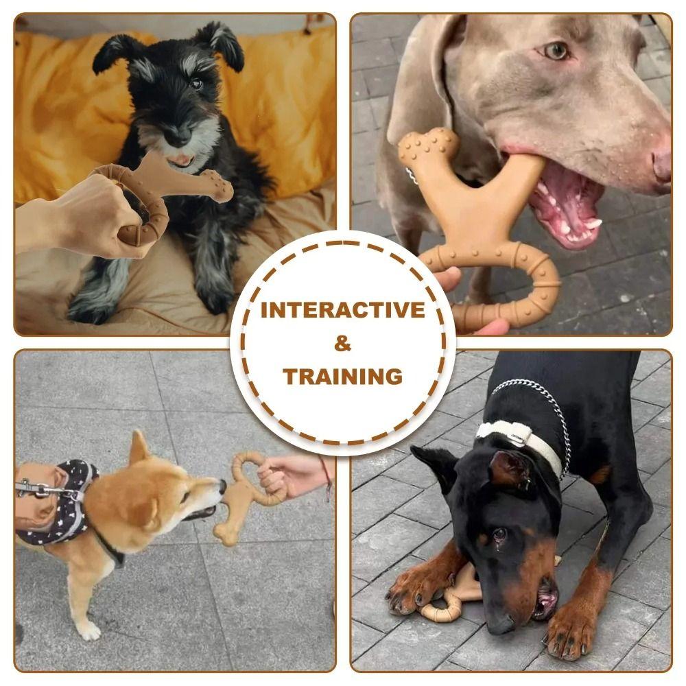 Bone Shape Puppy Molar Toys Creative Nylon Dog Bone Dog Chew Stick  Relieve Boredom