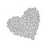 Рамка Raindrop Love из металла, серебристый трафарет, тиснение, резка, штампы для скрапбукинга, изготовление открыток из бумаги