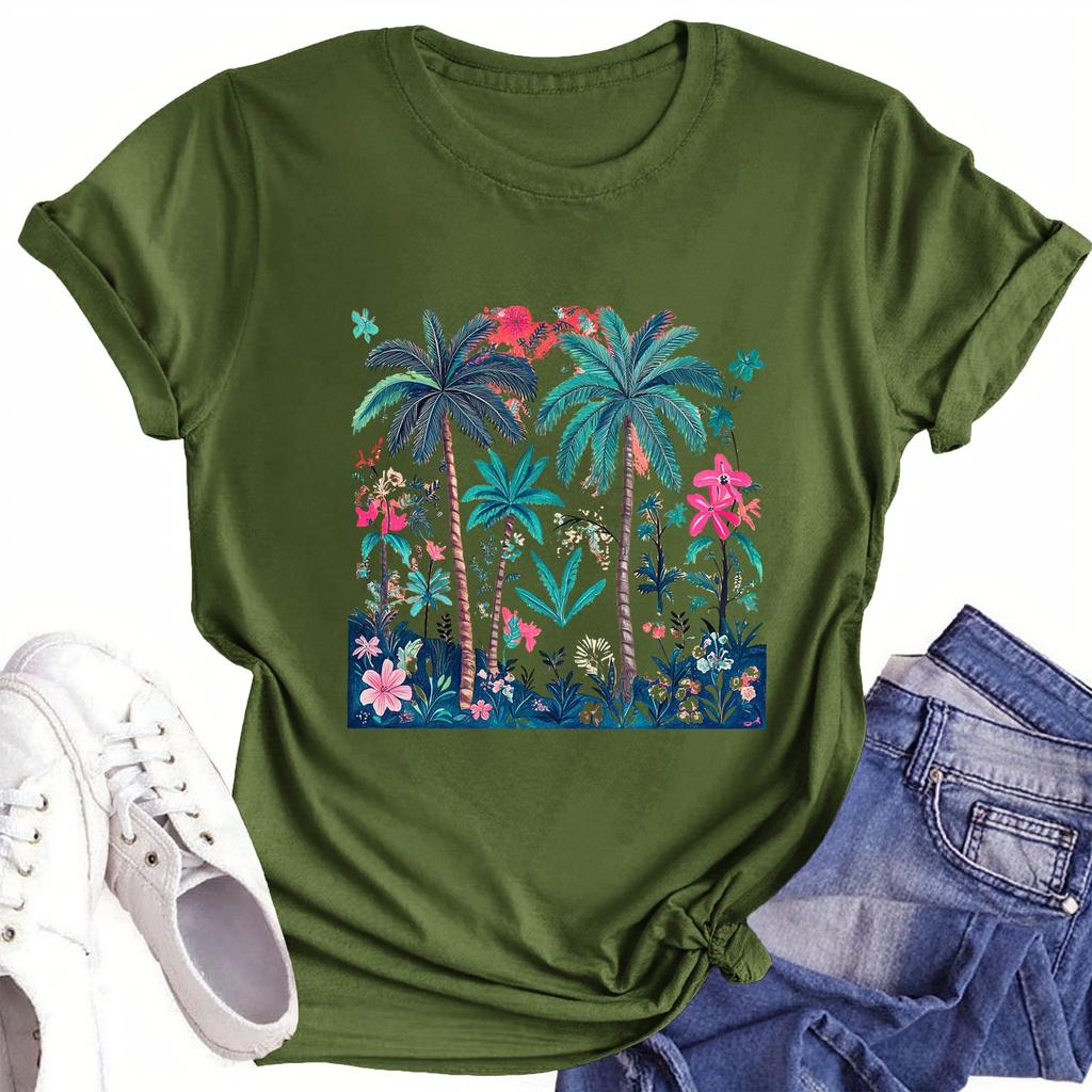 Футболки с короткими рукавами для женщин, модные топы, легкие и мягкие повседневные летние наряды, одежда