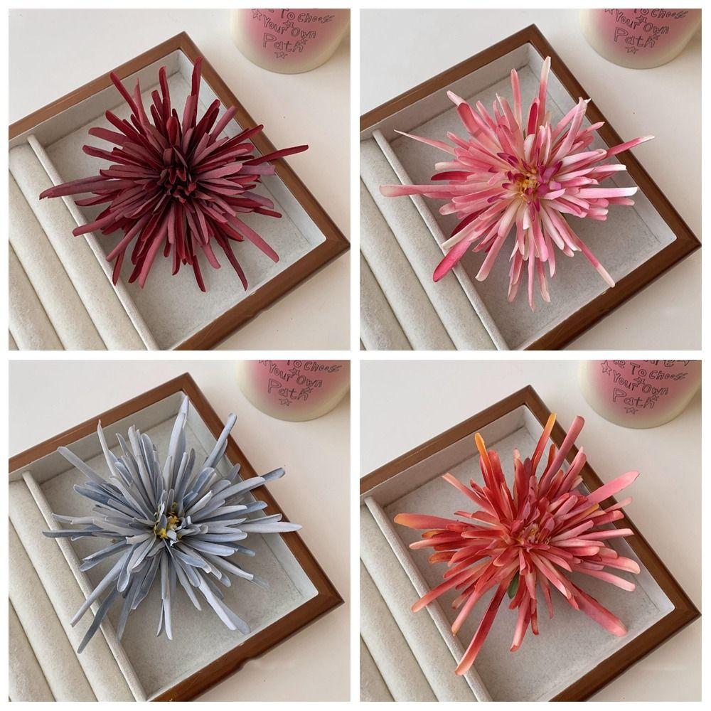 Chrysanthemum Floral Hairpin Hair Accessories Hanfu Headwear Simulation Flowers Hairclip Women