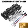 Stair Light Controller Kit For Stairs Flexible Strip LED Motion Sensor Automatic Stairway Lighting DC 12V 24V 32 Channels