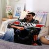 Классический фильм Top Gun Плед Детский теплый и красивый плед Мягкий и удобный плед Подарок на день рождения
