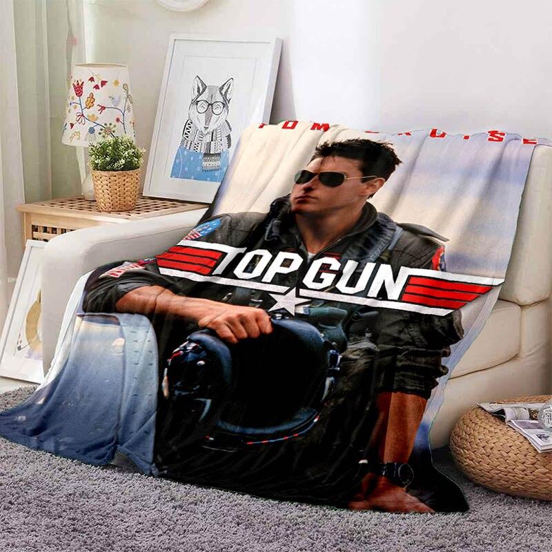 Классический фильм Top Gun Плед Детский теплый и красивый плед Мягкий и удобный плед Подарок на день рождения