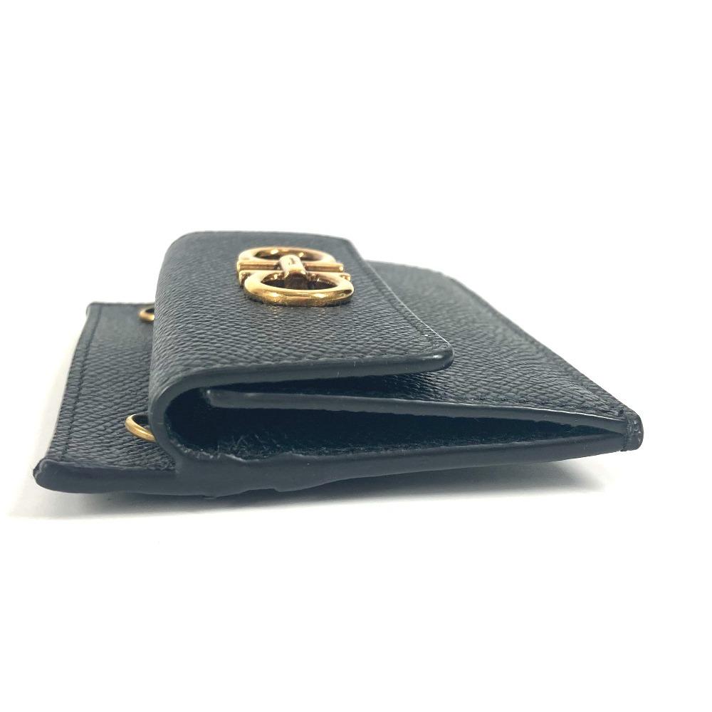 Salvatore Ferragamo Wallet Pouch Gancini logo card coin purse Card Case