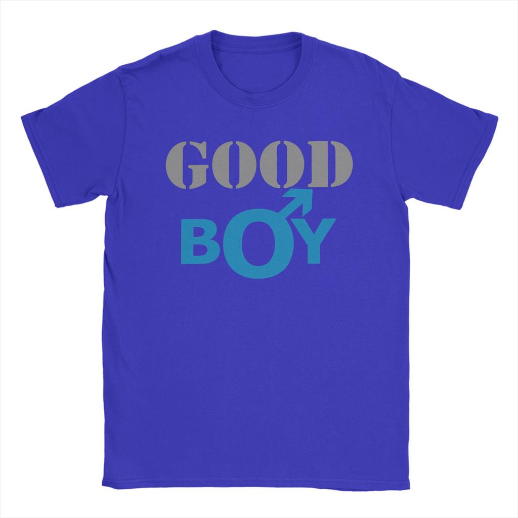 Унисекс Футболки Good Boy Одежда из чистого хлопка Модная футболка с коротким рукавом и круглым вырезом Идея для подарка Футболки