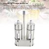 2pcs/3pcs/4pcs 80ml Oil Dispenser Bottle Base Stand Salt Shaker Set  Kitchen Countertop