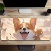 Boho Floral Sketch Art Extended Gaming Mouse Pad Waterproof Non-slip