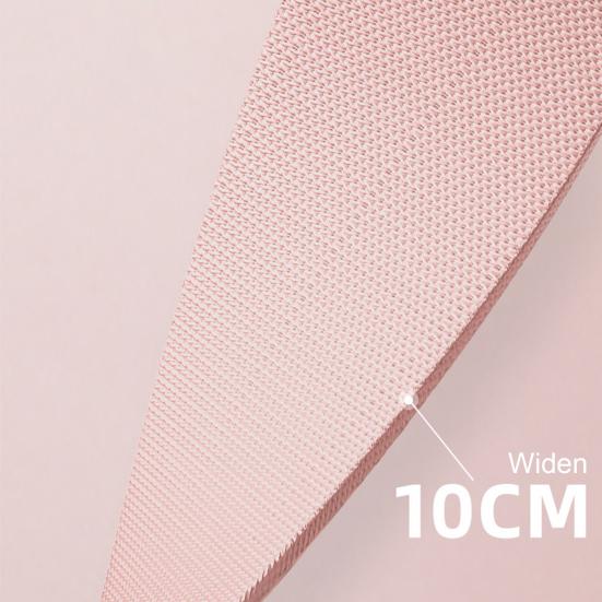 Фитнес-лента с нескользящей ручкой, компактный дизайн, портативная лента для растяжки, вспомогательное устройство для тренировок