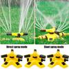 360° Automatic Rotating Sprinkler Three-way Garden Nursery Irrigation Sprinkler Waterer For Yard Lawn Irrigation Accessories