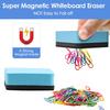 30 шт., ластики для сухого стирания, магнитные ластики для сухой доски, яркие цвета, компактные размеры, портативные мини-ластики для сухого стирания, ластики для досок