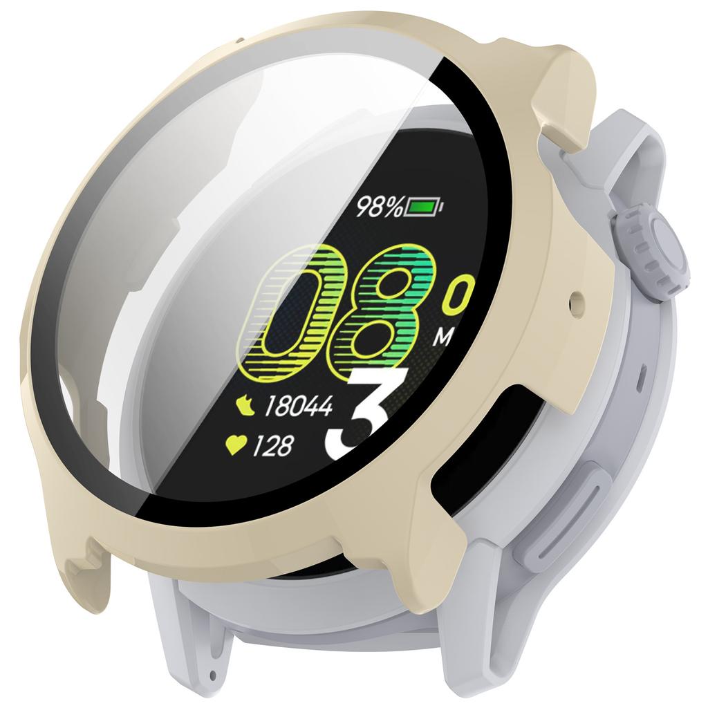 Чехол+Стекло для Coros Pace 4 Защитная рамка для смарт-часов с жестким корпусом Бампер для защиты часов Противоударная/защита от царапин Крышка