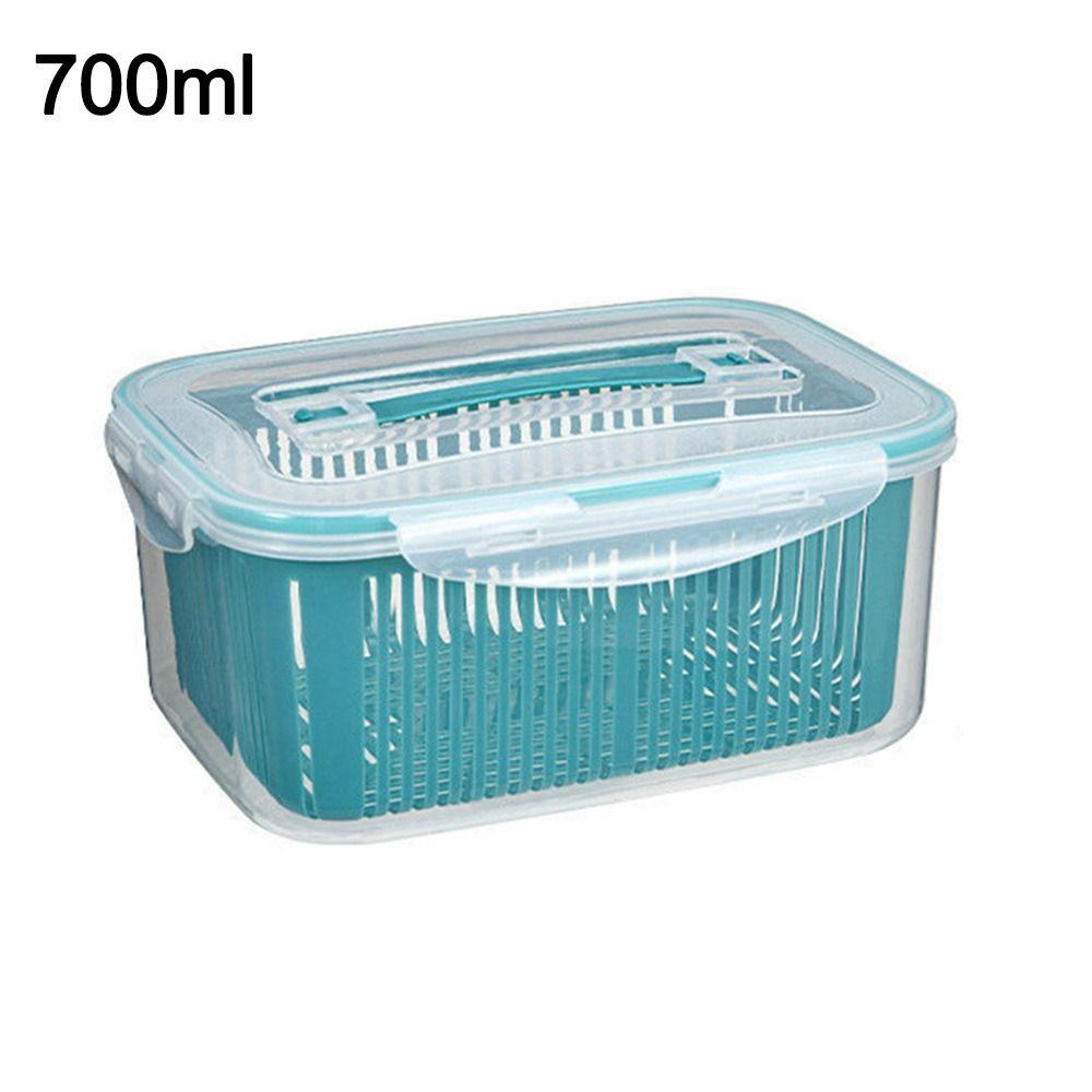 Двухслойный контейнер для хранения фруктов Пластиковый контейнер для хранения продуктов Кухня